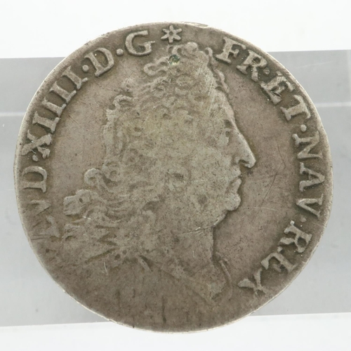 2124 - 20 Sols with insignia of Louis XIV (France), gF. UK P&P Group 0 (£6+VAT for the first lot and £1+VAT... 