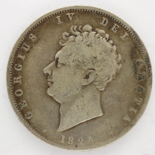 2104 - 1825 silver half crown of George IV. UK P&P Group 0 (£6+VAT for the first lot and £1+VAT for subsequ... 