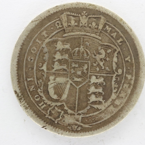 2121 - 1817 silver shilling of George III. UK P&P Group 0 (£6+VAT for the first lot and £1+VAT for subseque... 