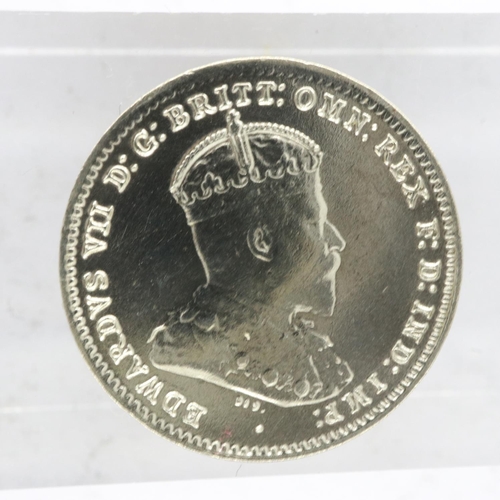 2125 - 1910 Australian silver threepence of Edward VII. UK P&P Group 0 (£6+VAT for the first lot and £1+VAT... 