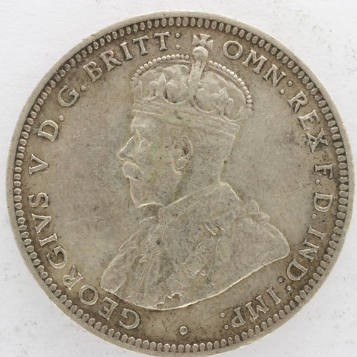 2130 - 1917 silver British West Africa Shilling. UK P&P Group 0 (£6+VAT for the first lot and £1+VAT for su... 