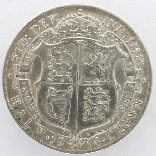 2137 - 1914 silver half crown of George V. UK P&P Group 0 (£6+VAT for the first lot and £1+VAT for subseque... 