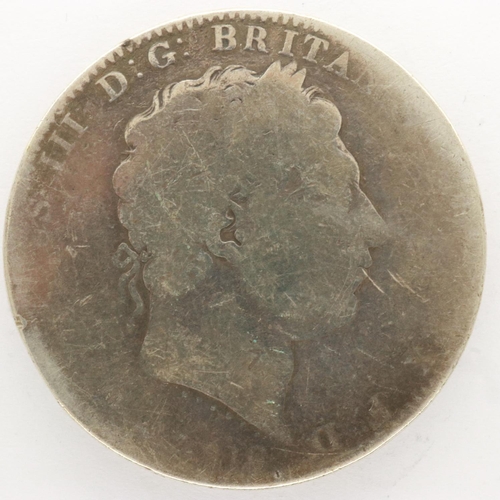 2145 - 1819 silver crown of George III. UK P&P Group 0 (£6+VAT for the first lot and £1+VAT for subsequent ... 