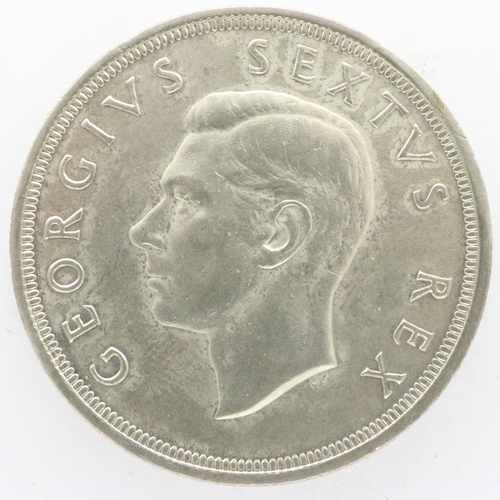 2166 - 1952 South African silver 5 Shillings of George V. UK P&P Group 0 (£6+VAT for the first lot and £1+V... 