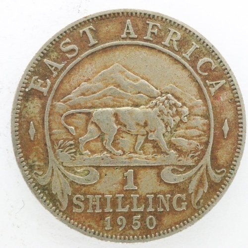 2169 - 1950 East Africa shilling of George V. UK P&P Group 0 (£6+VAT for the first lot and £1+VAT for subse... 