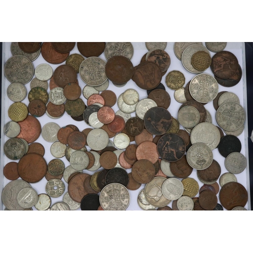 2065 - A quantity of mixed UK and world coins. UK P&P Group 1 (£16+VAT for the first lot and £2+VAT for sub... 