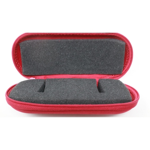 60 - Omega soft-shell wristwatch travel case. UK P&P Group 1 (£16+VAT for the first lot and £2+VAT for su... 