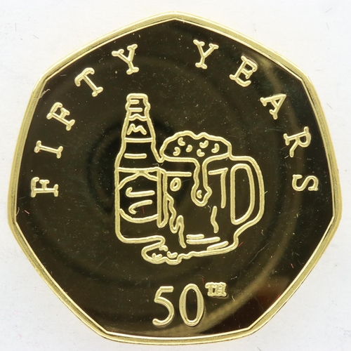 104 - Commemorative 50p coin, Happy 50th Birthday. UK P&P Group 1 (£16+VAT for the first lot and £2+VAT fo... 