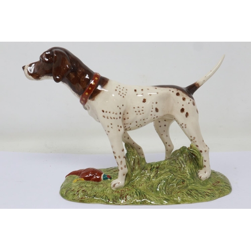173 - Royal Doulton Animals figurine, Pointer RDA15 from the Gun Dog collection, raised on a plinth, no cr... 
