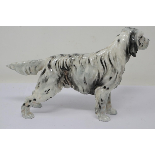 192 - Royal Doulton English setter HN1050, no cracks or chips, L: 20 cm. UK P&P Group 1 (£16+VAT for the f... 