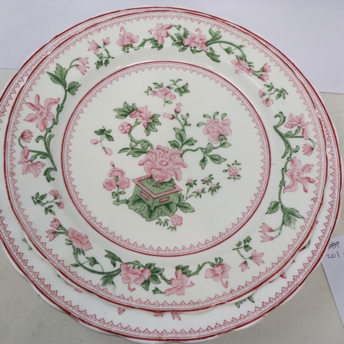 213 - Four piece Royal Worcester dessert service, no cracks or chips. UK P&P Group 2 (£20+VAT for the firs... 