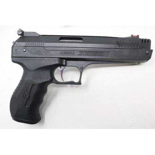 151 - Beeman P17 single stroke pneumatic air pistol .177, new seals. UK P&P Group 2 (£20+VAT for the first... 