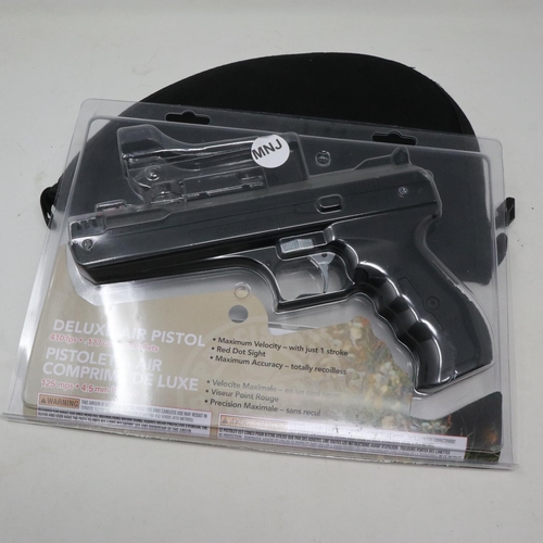 151 - Beeman P17 single stroke pneumatic air pistol .177, new seals. UK P&P Group 2 (£20+VAT for the first... 