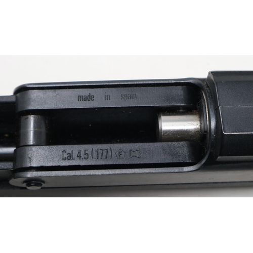 152 - Gamo Compact single stroke pneumatic target air pistol .177, with match trigger and case. UK P&P Gro... 
