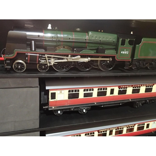 2019 - Bassett Lowke O gauge , Thames-Clyde Express set comprising Black Watch 46102, Green, Early Crest wi... 