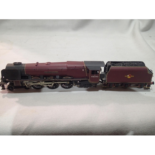 2089 - TT gauge kit built pacific locomotive, City of Lancaster, 46243 BR Maroon, good build and finish. UK... 