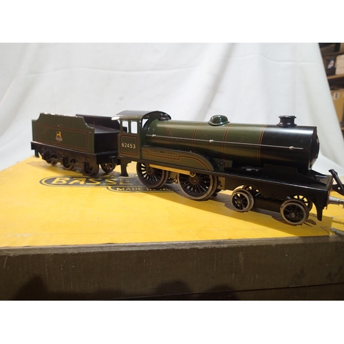 2099 - O gauge Bassett Lowke set three rail electric, 4.4.0 and tender Prince Charles, Green, 62453, Early ... 