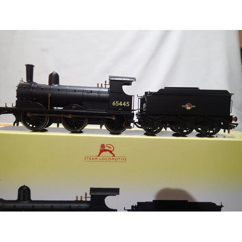 2241 - OO gauge Hornby R3232, class J15, BR Black, Late Crest, 65445, in near mint condition, boxed. UK P&P... 