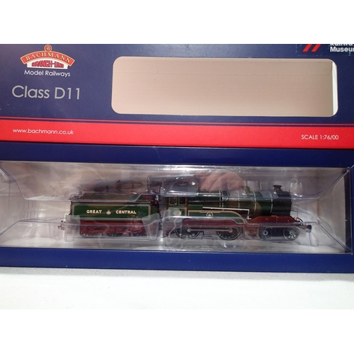 2255 - OO gauge Bachmann 31-145 NRM class D, Butler Henderson 506, Great Central, in near mint condition, b... 