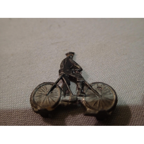 2302 - J. Jaques and Son, Wheeling For Cyclists board game, circa 1890's, appears complete. UK P&P Group 2 ... 