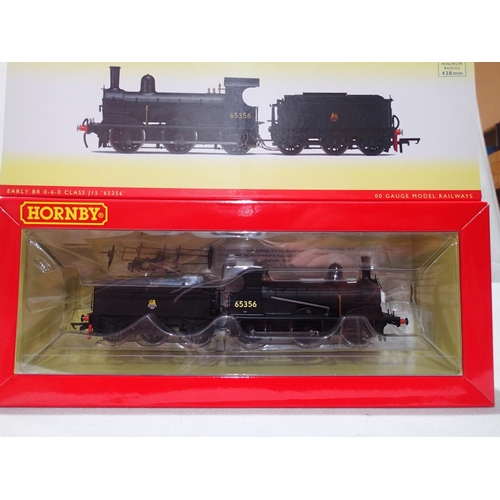 2312 - OO gauge Hornby R3231 class J15 Black, 65356, Early Crest, in near mint condition, boxed. UK P&P Gro... 