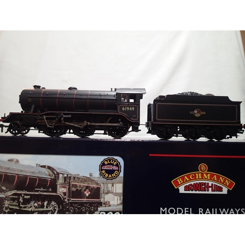 2329 - OO gauge Bachmann 32-277, class K3, Black, 61949, Late Crest, detail fitted, in near mint condition,... 