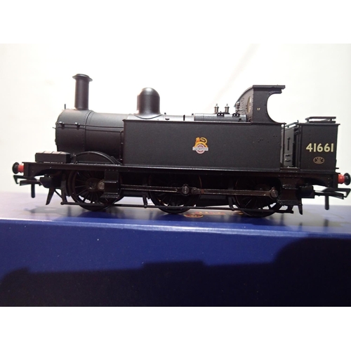 2339 - OO gauge Bachmann 31-431 class 1F, tank 41661, Black, Early Crest, in near mint condition, boxed. UK... 