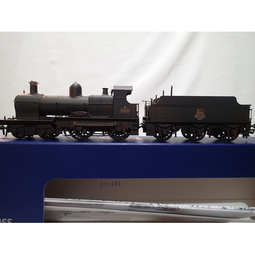 2349 - OO gauge Bachmann 31-085, class 3200, Black, 9022, Early Crest, weathered, in near mint condition, b... 