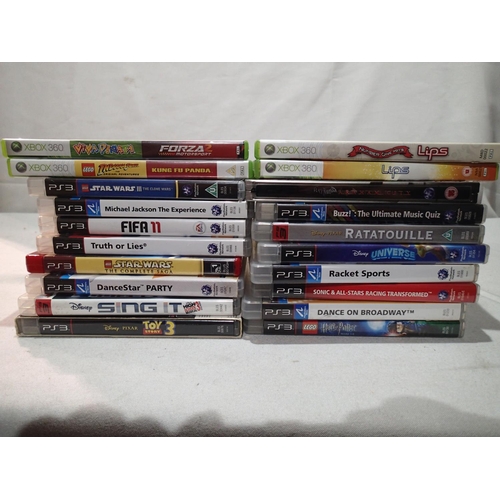 2359 - Sixteen PS3 games with disc and booklet, plus four Xbox 360 games with disc/booklet. UK P&P Group 1 ... 