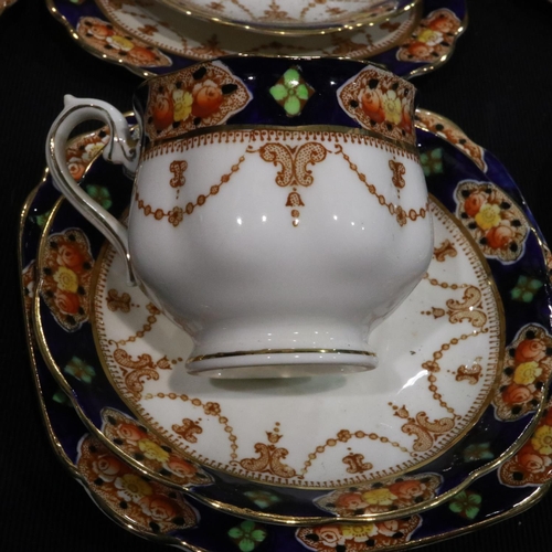 254 - Royal Albert Crown China tea service of thirty seven pieces. Not available for in-house P&P