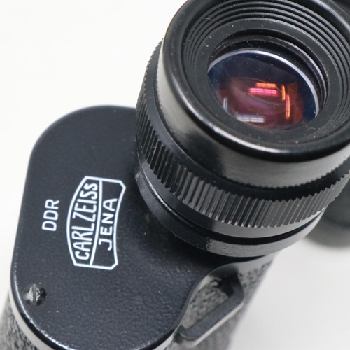 434 - Carl Zeiss Jena Jenoptem 8x30 binoculars in a leather case. UK P&P Group 2 (£20+VAT for the first lo... 