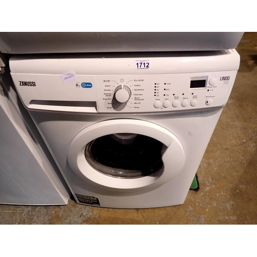 washing machine zanussi lindo 100