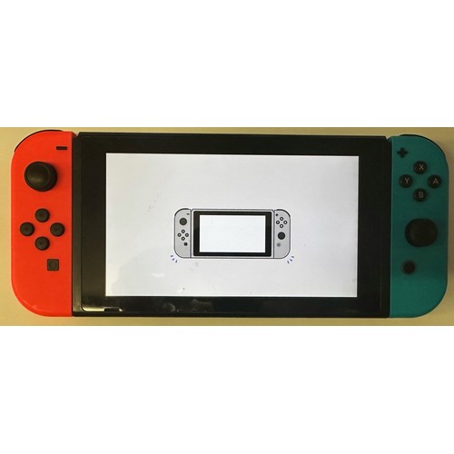 1071 - Nintendo Switch, Model HAC-001, LCD display, 32 GB internal storage, vendor advise issue with left j... 