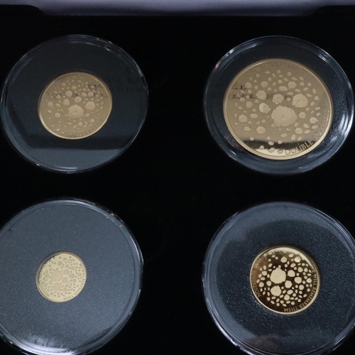 2001 - 2019 gold proof four-coin set, Centenary of Remembrance, Harrington & Byrne, limited edition of 100,... 