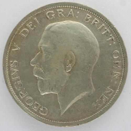 2009 - 1915 silver half crown of George V - VF grade, UK P&P Group 0 (£6+VAT for the first lot and £1+VAT f... 