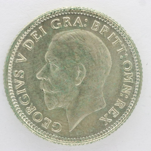 2039 - 1926 silver sixpence of George V - CHOICE gEF grade, condition nUNC, UK P&P Group 0 (£6+VAT for the ... 