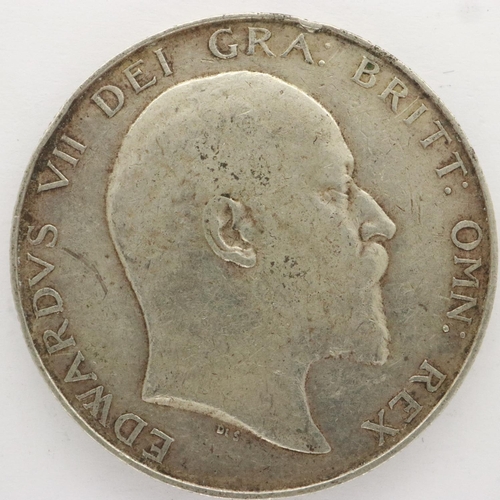 2066 - 1907 silver half crown of Edward VII. UK P&P Group 0 (£6+VAT for the first lot and £1+VAT for subseq... 