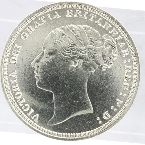 2090 - 1881 silver sixpence of Queen Victoria - aEF grade, UK P&P Group 0 (£6+VAT for the first lot and £1+... 