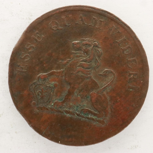 2125 - 1812 halfpenny token, IK Picard Lead Works Hull. UK P&P Group 0 (£6+VAT for the first lot and £1+VAT... 