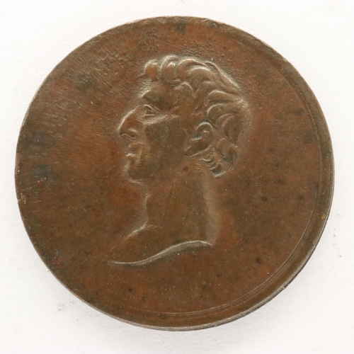 2140 - 18th century British Copper Company, Brutus. UK P&P Group 0 (£6+VAT for the first lot and £1+VAT for... 