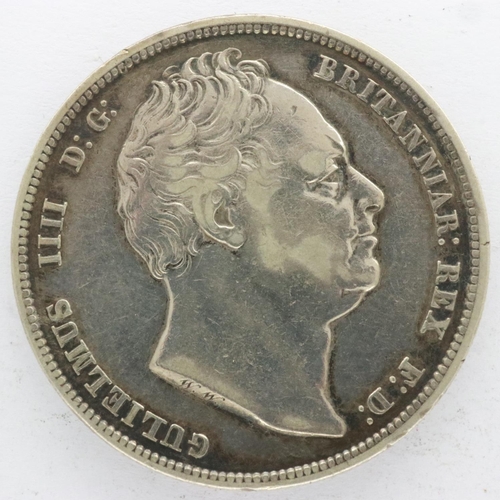 2165 - 1836 silver half crown of William IV - gVF grade, UK P&P Group 0 (£6+VAT for the first lot and £1+VA... 