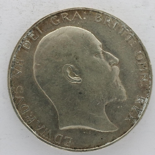 2179 - 1910 silver half crown of Edward VII. UK P&P Group 0 (£6+VAT for the first lot and £1+VAT for subseq... 