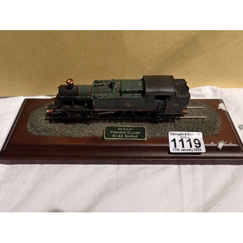 1119 - British Rail Prairie class 61xx train, OO be advised this is a ceramic model and not a functioning t... 