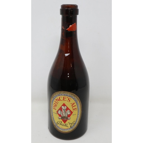 140 - Bottle of Bass Princes ale 1929, lacking seal. UK P&P Group 2 (£20+VAT for the first lot and £4+VAT ... 