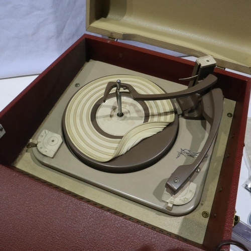 373 - BRC suitcase record player. Not available for in-house P&P