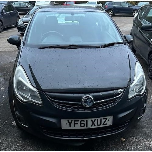 1B - 2011 Vauxhall Corsa D 1.2l diesel 118,208 miles 8 former keepers MOT until 01/08/2024 YF61 XUZ