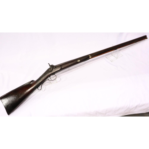 2137 - Thomas Irwin Enniskillen 19th century 12 gauge shotgun with ram rod. UK P&P Group 3 (£30+VAT for the... 