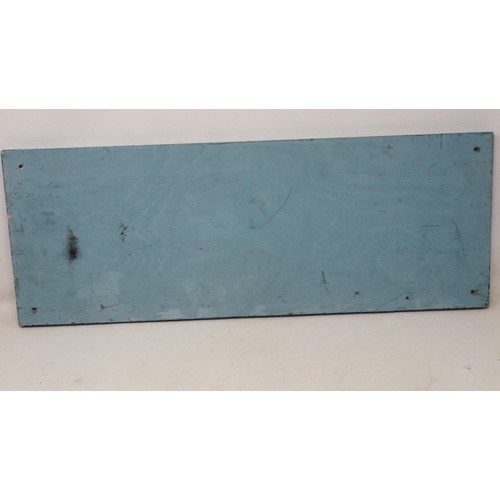 2052 - An RAF wooden station sign, DISPERSAL POINT. UK P&P Group 2 (£20+VAT for the first lot and £4+VAT fo... 