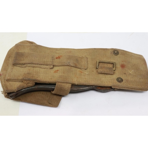 2069 - 1944 dated British wire cutters & webbing pouch. UK P&P Group 1 (£16+VAT for the first lot and £2+VA... 