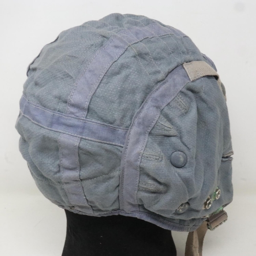 2078 - Cold War period British Type G flying helmet. UK P&P Group 2 (£20+VAT for the first lot and £4+VAT f... 